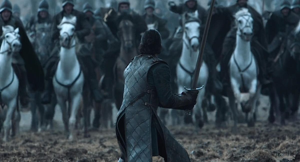 Jon Snow à la bataille des Bâtards