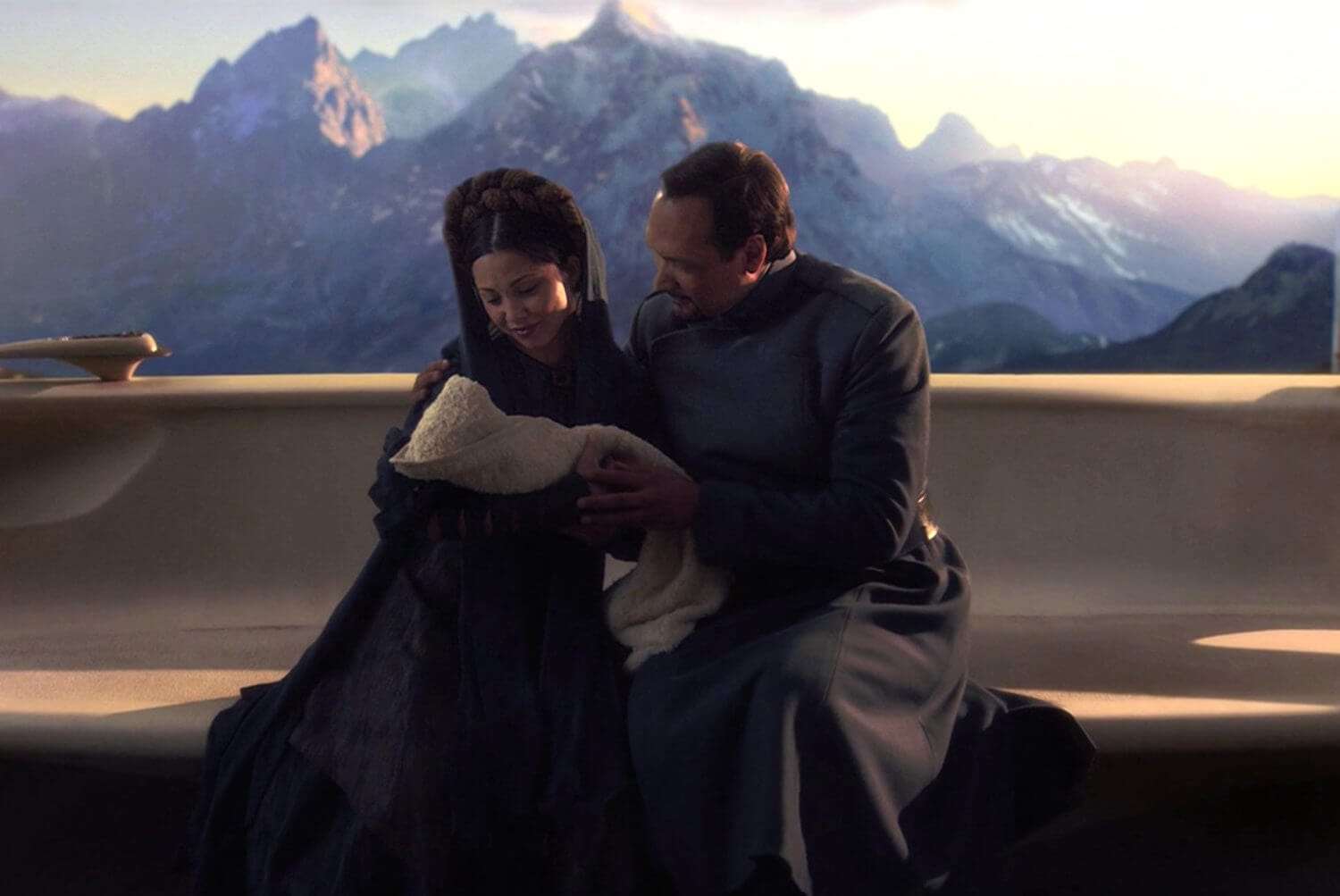 Star Wars Episode III: Leia's arrival on Alderaan