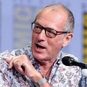 Dave Gibbons speaking at the 2017 San Diego Comic-Con International in San Diego, California. (Gage Skidmore / CC BY-SA 3.0)