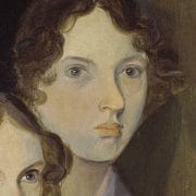 Emily Brontë, as painted by her brother Patrick Branwell Brontë (died 1848), from a portrait with her sisters. (Public Domain)