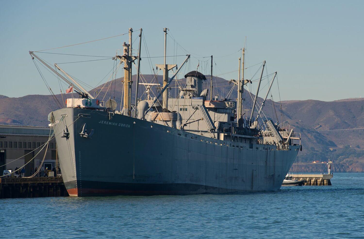 USS Jeremiah O'Brien San Francisco - Wikimedia Commons photo by kevinmcgill