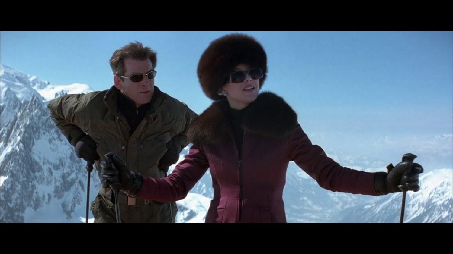 Mont-Blanc in the James Bond movie: The World is not enough