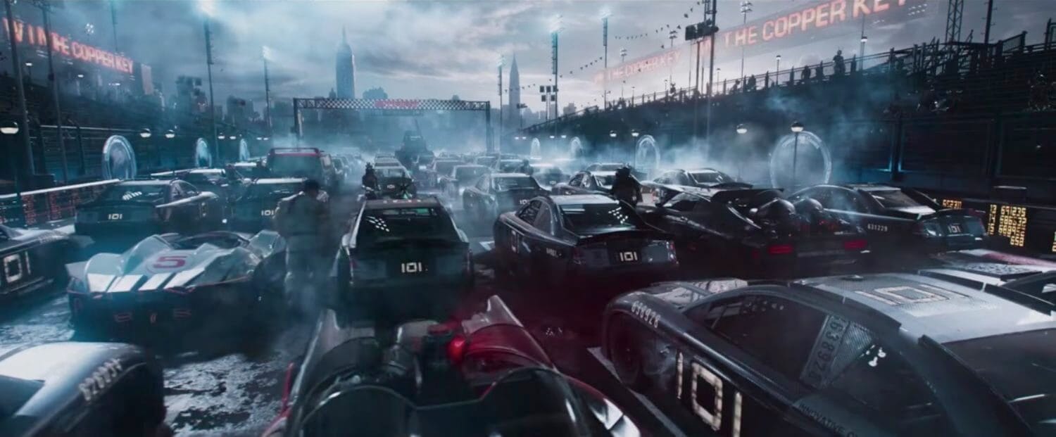 Start of the race - Ready Player One