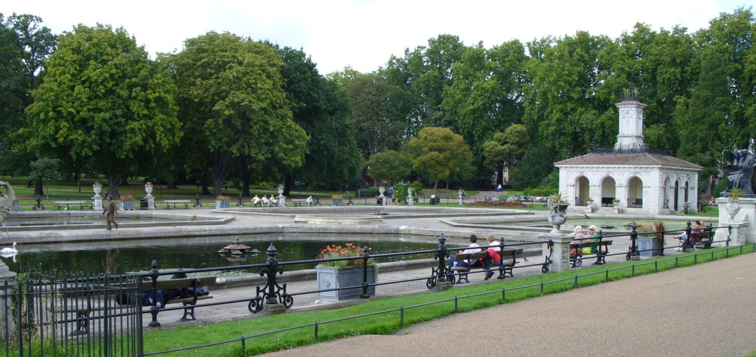 Kensington Gardens - Photo Wikimedia Commons by Iridescenti