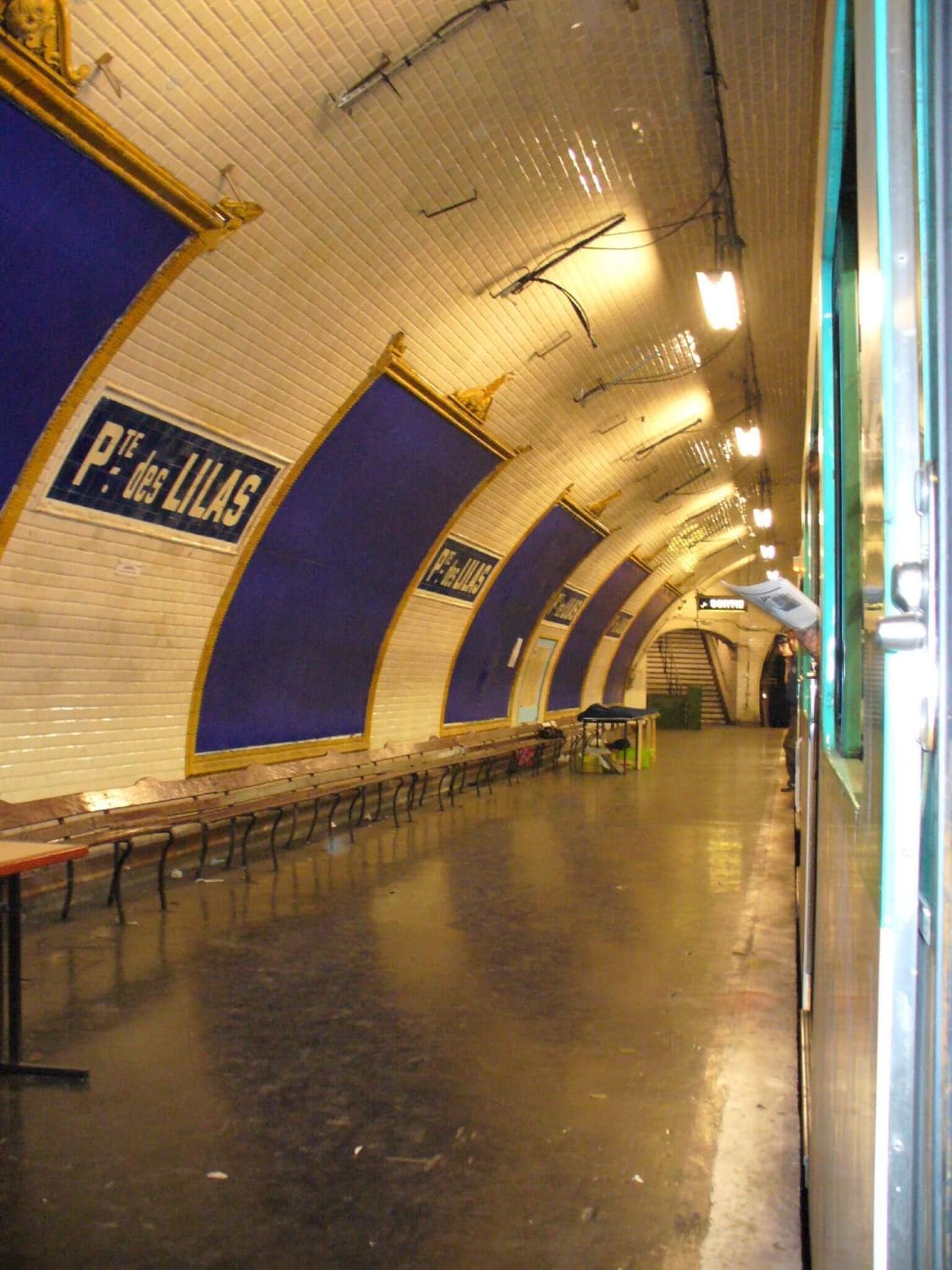 Station Porte des Lilas cinéma - Photo Wikimedia Commons by Yann Caradec