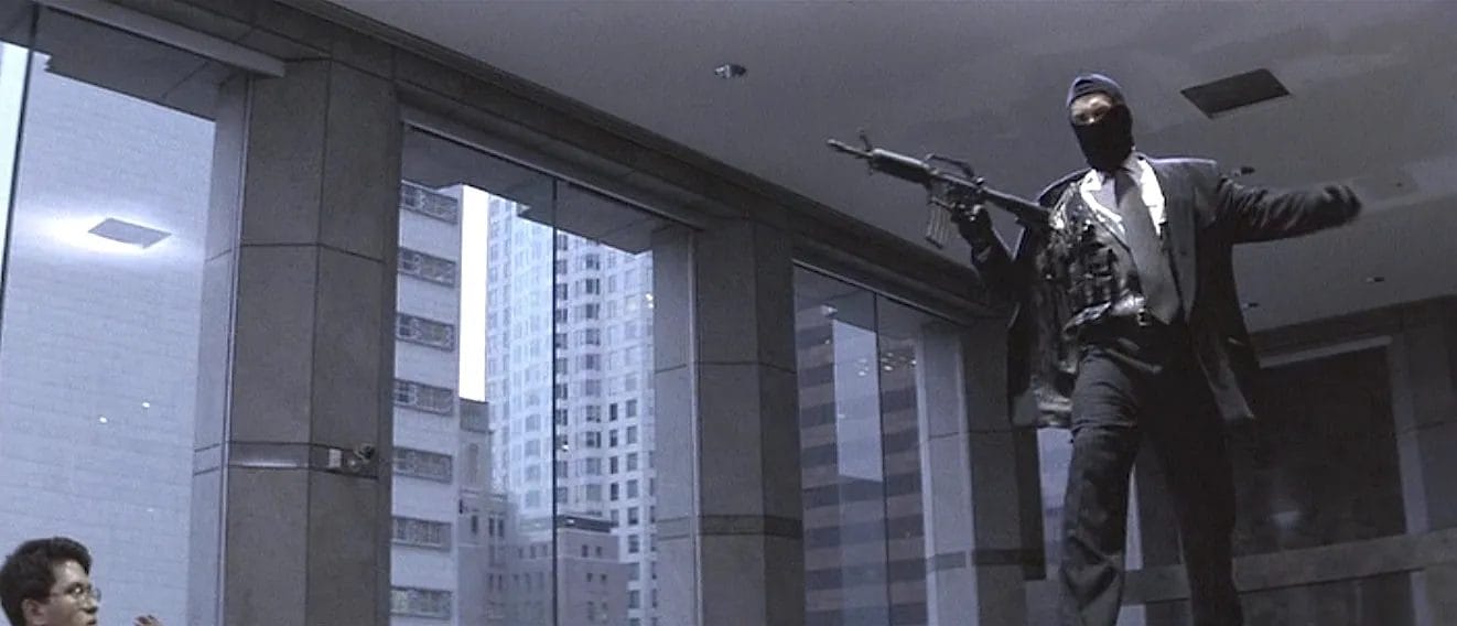 10 places of robberies from movies and series : Bank - Heat