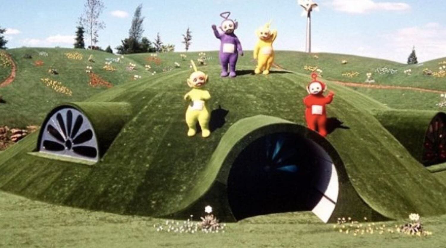 Disappeared cult filming locations: House - Teletubbies
