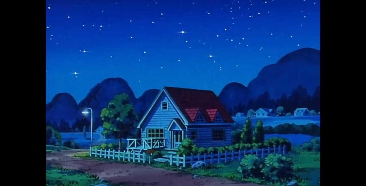 Ash's house in the Pokémon Pallet Town in the series