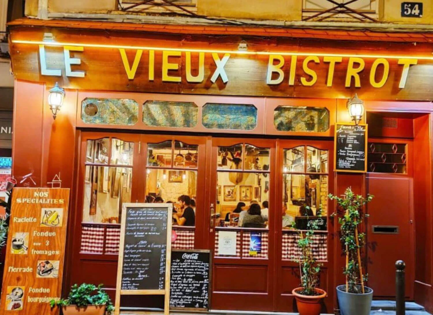 Le Vieux Bistrot - Photo credit website levieuxbistrot-paris.fr