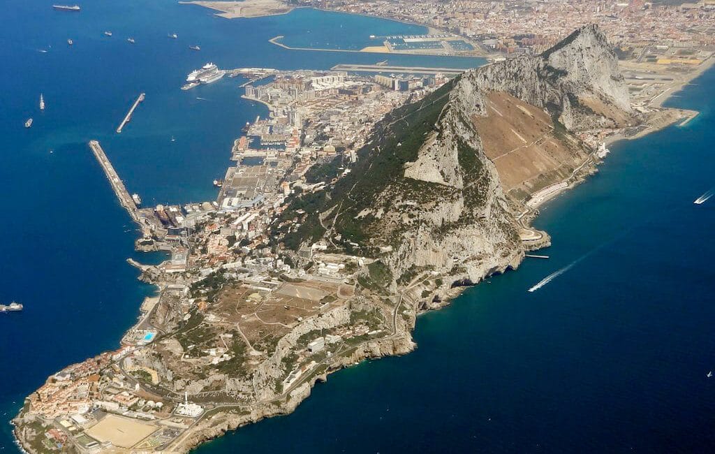Gibraltar aerial view by Steve (CC BY-SA 2.0)