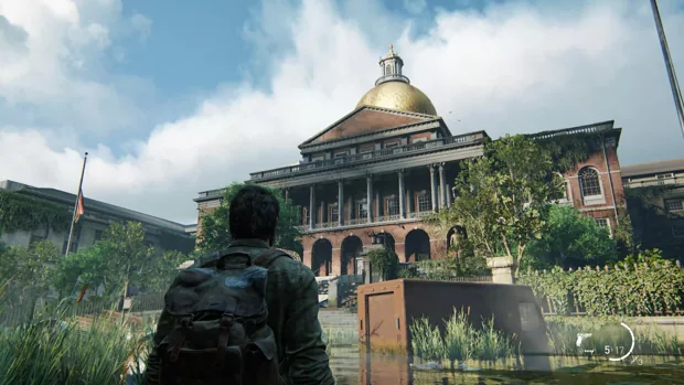 The capitol in The Last of Us